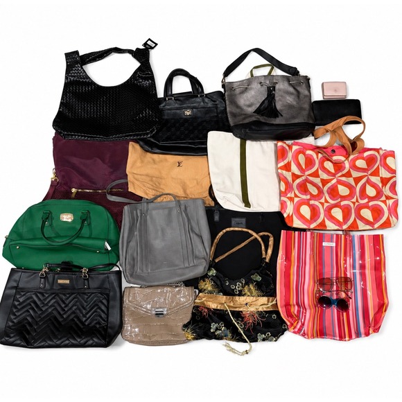 Michael Kors Handbags - Louis Vuitton, Michael Kors, YSL Purse Wallet Wholesale Reseller Bundle of 30